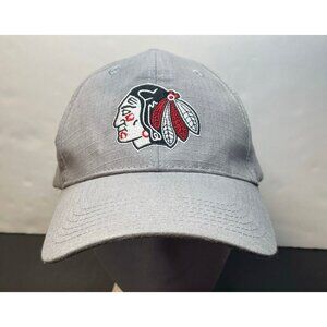 Portland Winterhawks Hockey hat cap 7" strap back NHL WHL AMG gray